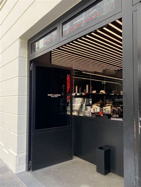 yves saint laurent café|café saint laurent paris.